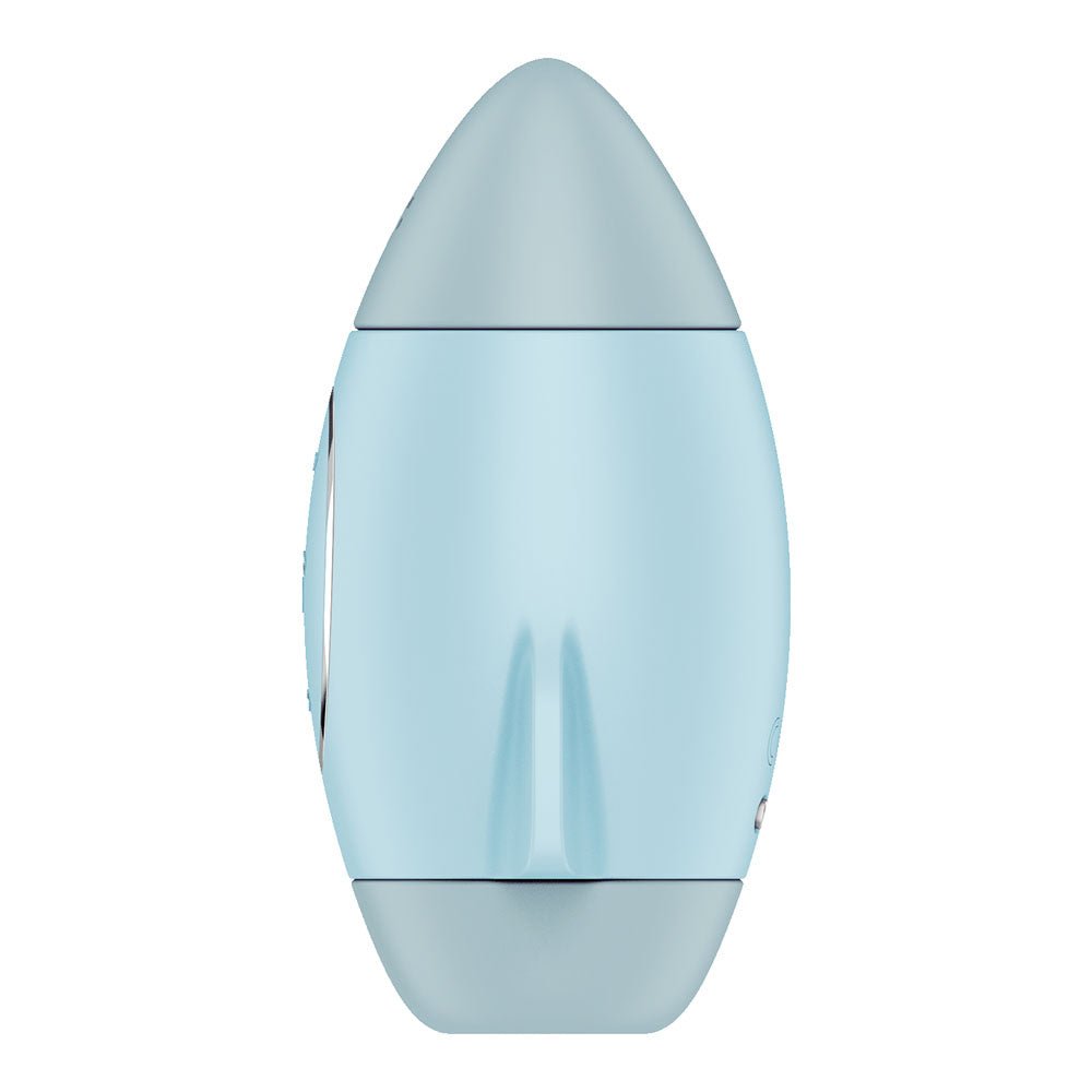 Satisfyer Mission Control Blue USB Rechargeable Vibrating Air Pulse Stimulator